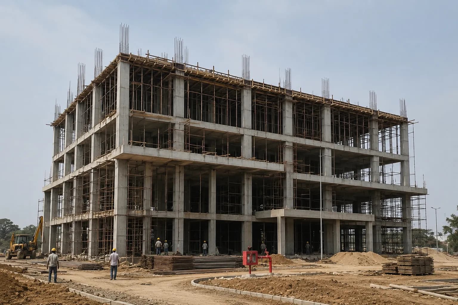 After complete construction